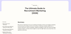 Recruitment Marketing Buyer's Guide