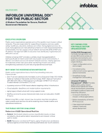Universal DDI™ for the Public Sector