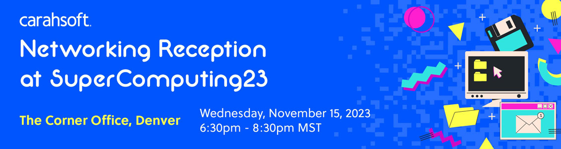 SuperComputing 23 Networking Reception Banner