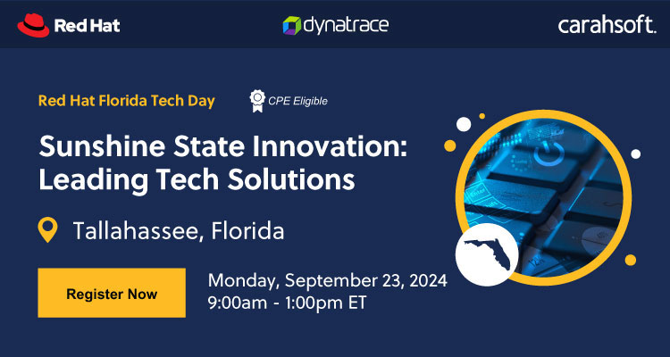 Register to attend this Red Hat Leading Tech Day in Tallahassee! 