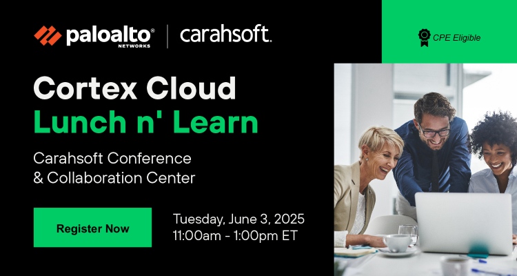 Cortex Cloud Lunch n' Learn Event Banner