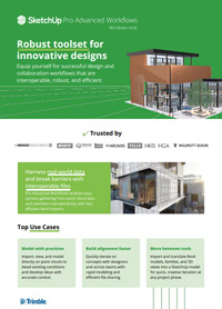 SketchUp Pro Advanced Workflows