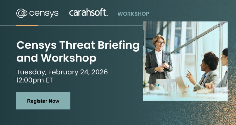 Censys Threat Briefing and Workshop Event Banner