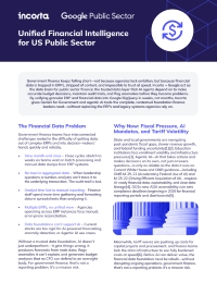 Unified Financial Intelligence for US Public Sector