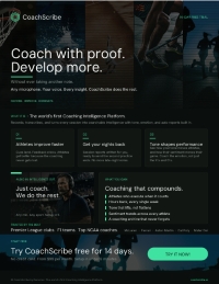 Coach with Proof. Develop More.