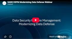 SANS Webinar DSPM-Modernizing Data Defense