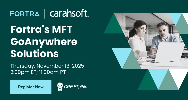 Fortra's MFT GoAnywhere Solutions - Event Banner