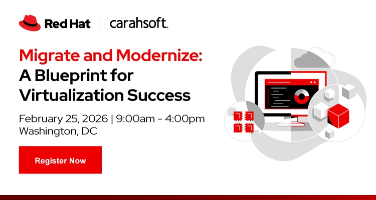 Migrate and Modernize: A Blueprint for Virtualization Success Event Banner