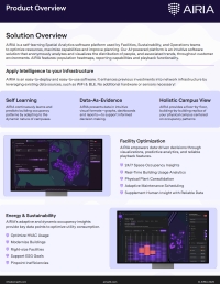 AIRIA Product Overview