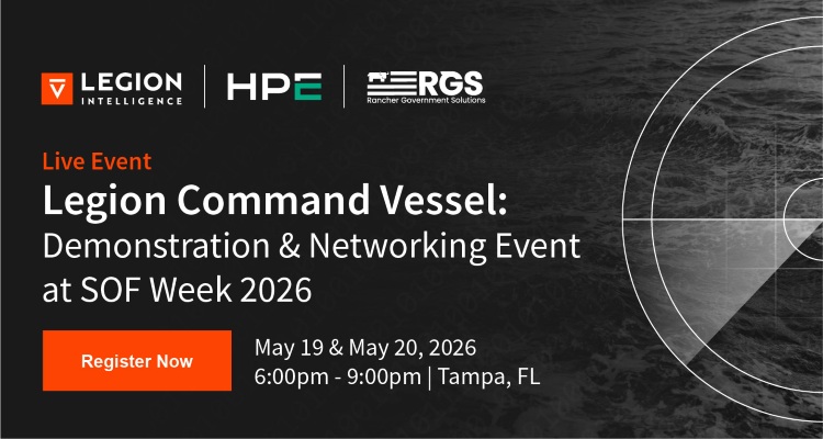 Legion Command Vessel Experience at SOF Week 2026