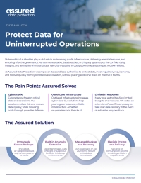 Protect Data for Uninterrupted Operations