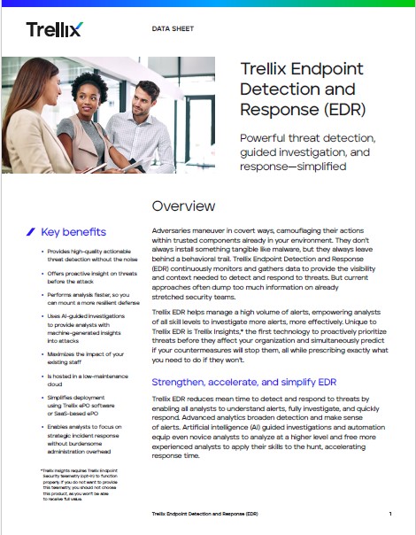 Trellix Endpoint Detection and  Response (EDR)