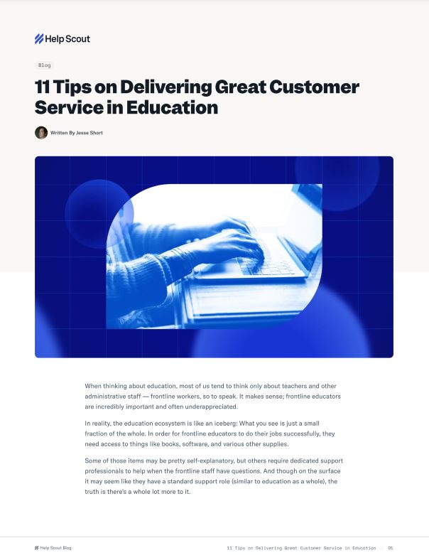 11 Tips on Delivering Great Customer Service in Education