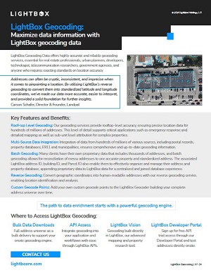 LightBox Geocoding