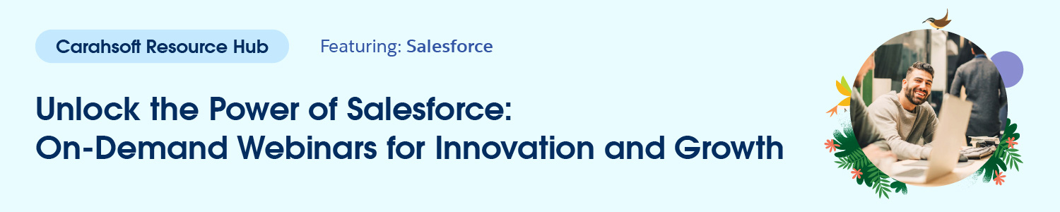 Unlock the Power of Salesforce. View our resource hub below and speak to an expert using our form.