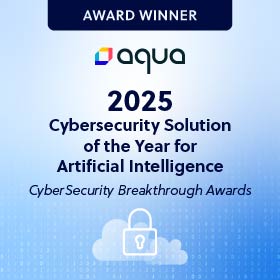 Aqua Cybersecurity solution of the year