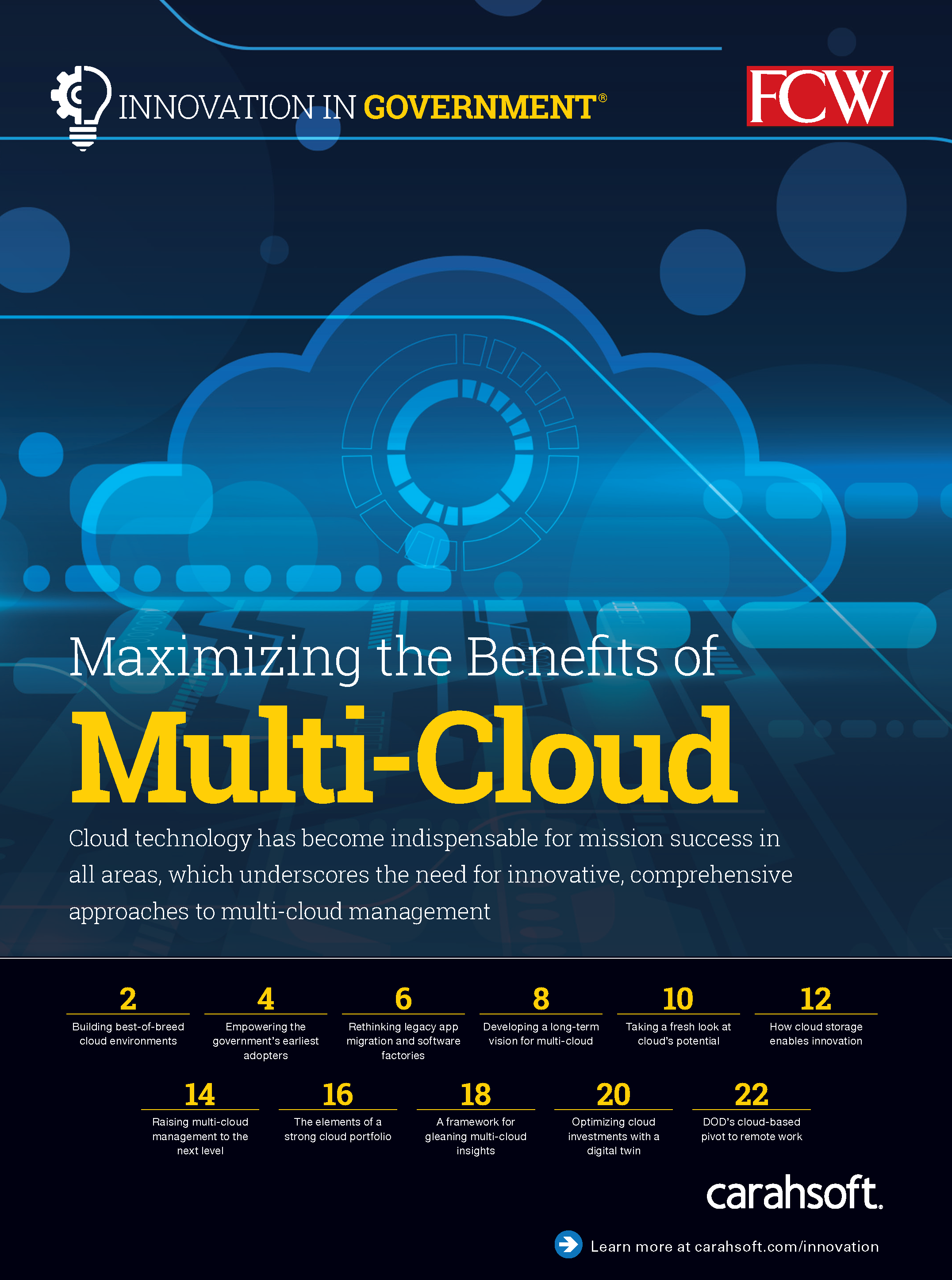 FCW IIG Maximizing Multi-Cloud Report cover