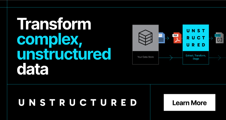 Transform Complex, Unstructured Data  - Read More