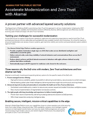 Accelerate Modernization and Zero Trust with Akamai