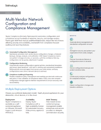 Multi-Vendor Network Configuration and Compliance Management