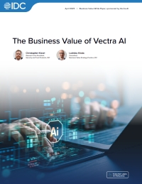 The Business Value of Vectra AI