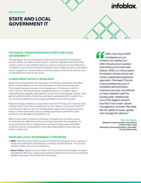 Solution Note State and Local Government IT