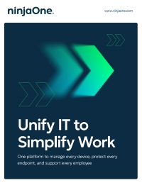 Unify IT to Simplify Work