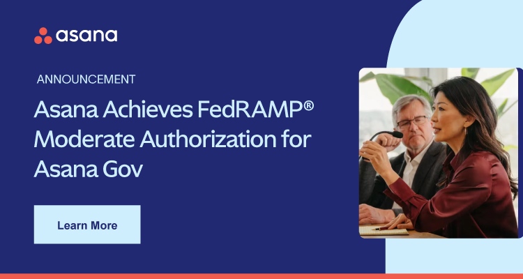 ASANA Achieves FedRAMP