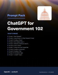 Prompt Guide: ChatGPT for Government 102
