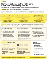 Connect Patients to the Right Care, When and Where They Need It