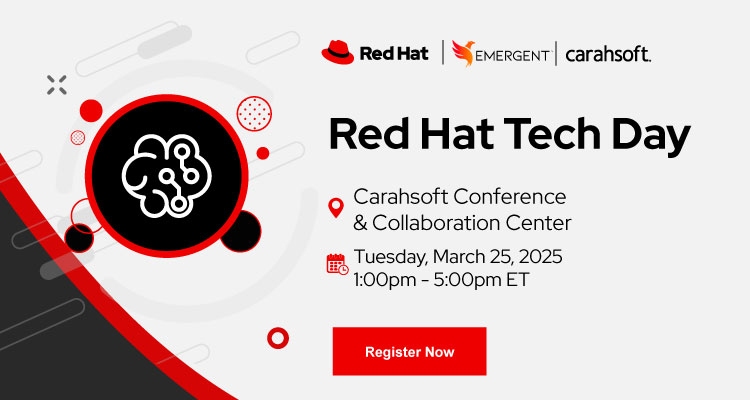 Red Hat Tech Day Event Banner