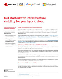 Get Started with Infrastructure Visibility for Your Hybrid Cloud