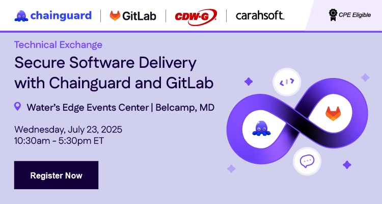 Secure Software Delivery with Chainguard and GitLab Event Banner