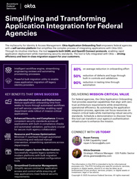 Simplifying and Transforming Application Integration for Federal Agencies