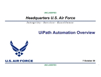 UiPath Automation Overview