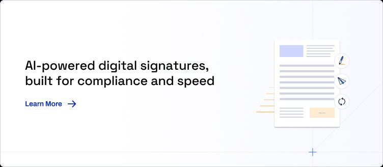 AI-powered digital signnatures