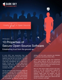 10 Properties of Secure Open-Source Software