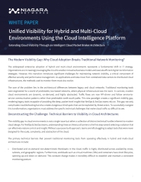 Unified Visibility for Hybrid and Multi-Cloud Environments Using the Cloud Intelligence Platform