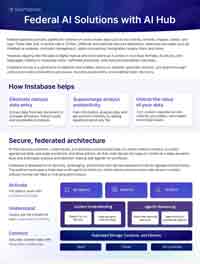 Federal AI Solutions with AI Hub