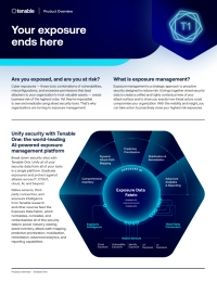 Tenable Overview: Your Exposure Ends Here