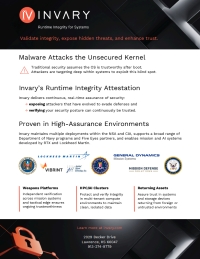 Invary Runtime Integrity Overview
