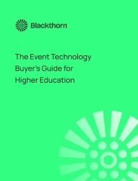 The Event Technology Buyer's Guide for Higher Education
