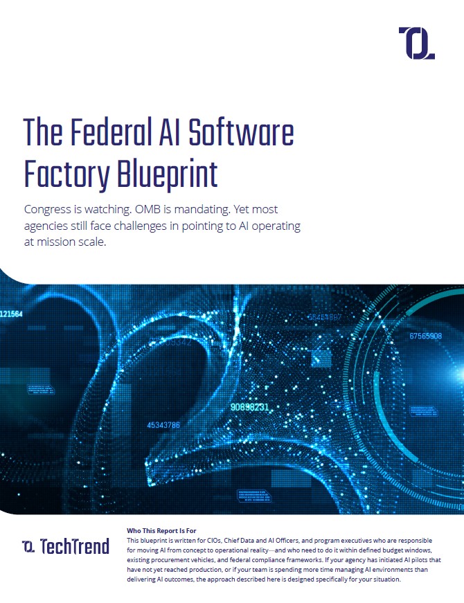 The Federal AI Software Factory Blueprint