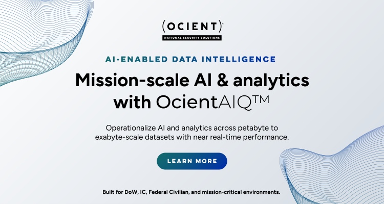 Mission-scale AI & analytics with OcientAIQ