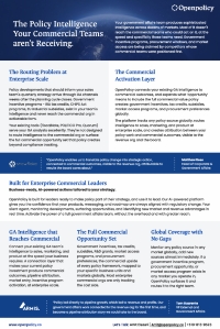 The Policy Intelligence Your Commercial Teams Aren't Receiving
