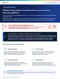 Elastic Agentic SOC Public Sector Threat Brief