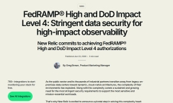 FedRAMP® High and DoD Impact Level 4: Stringent Data Security for High-Impact Observability