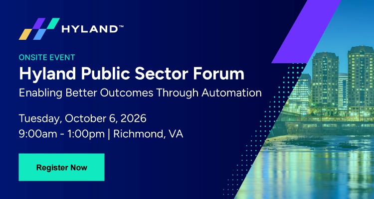 Hyland Public Sector Forum | Event Banner