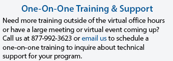 Connect One On One Training and Support