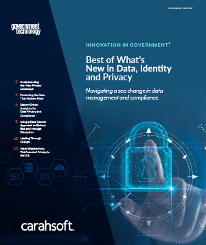 GovTech Data, Identity and Privacy report cover